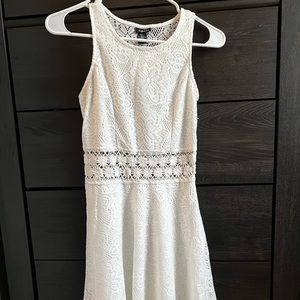 White summer dress